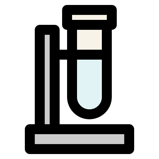 Chemistry healthcare and medical chemistry lab icon Chemistry healthcare and medical chemistry lab icon