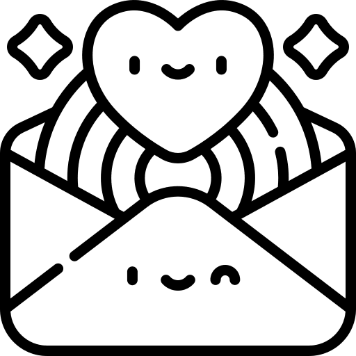 Letter communications homosexual envelope icon