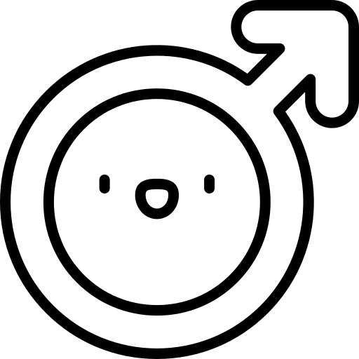 Male signs shapes and symbols education icon Male signs shapes and symbols education icon