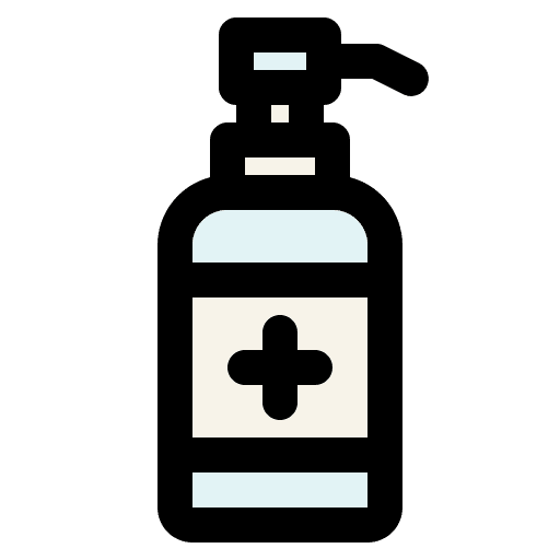 Soap hand sanitizer soap healthcare and medical icon Soap hand sanitizer soap healthcare and medical icon