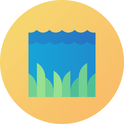Seagrass sea life algae aquatic icon Seagrass sea life algae aquatic icon