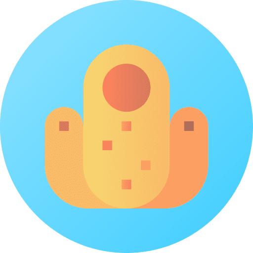 Sponge aquatic marine sponge icon
