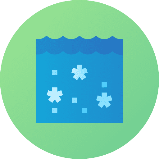 Plankton animals ocean water icon Plankton animals ocean water icon