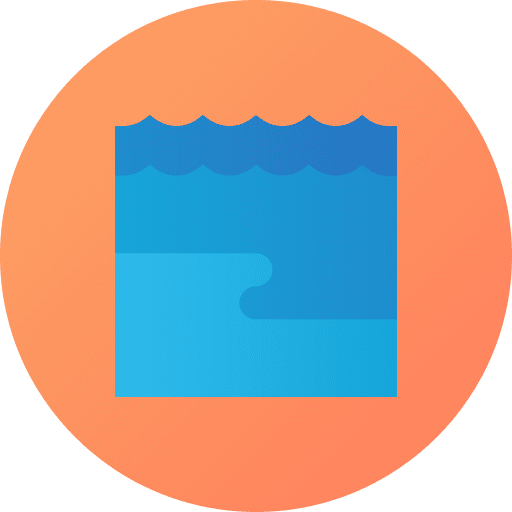 Sea water ocean summer icon Sea water ocean summer icon