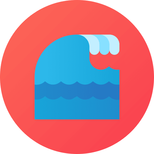 Wave sea wave summer icon Wave sea wave summer icon