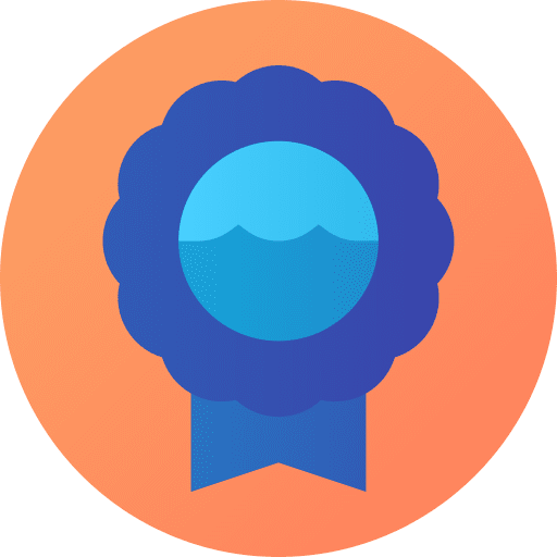 Badge medal ecology and environment world oceans day icon Badge medal ecology and environment world oceans day icon