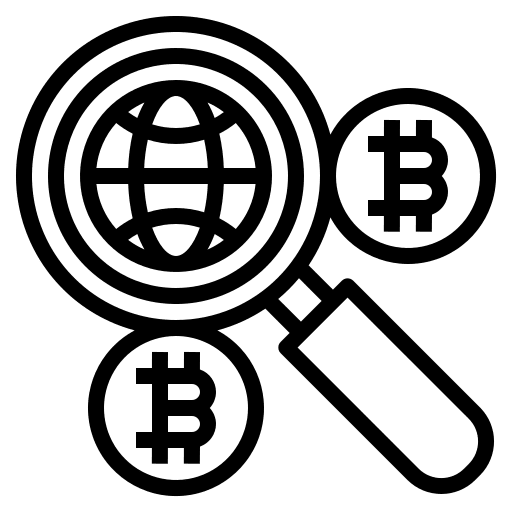 Search digital money cryptocurrency digital currency icon Search digital money cryptocurrency digital currency icon