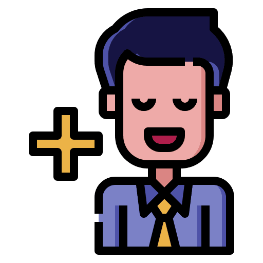 Account leader social media group icon Account leader social media group icon