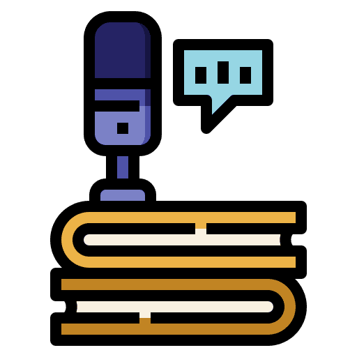 Audio book social media educative audiobook icon Audio book social media educative audiobook icon