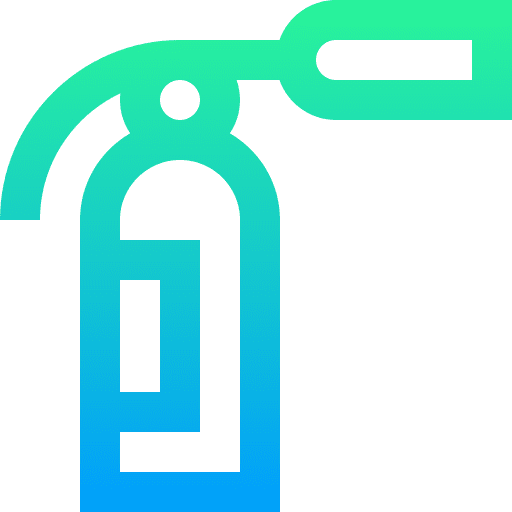 Fire extinguisher protection fire extinguisher firefighting icon
