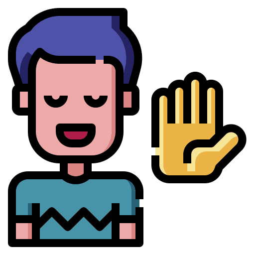 Raise hand elections social media democracy icon Raise hand elections social media democracy icon