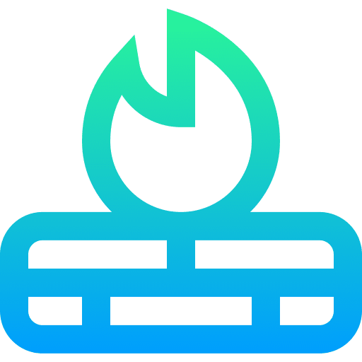 Firewall antivirus hacker protection icon Firewall antivirus hacker protection icon