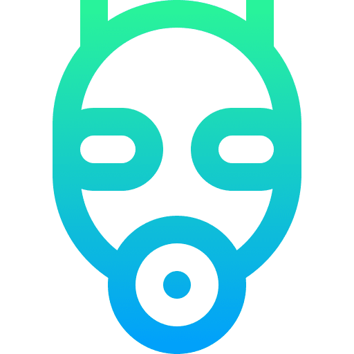 Gas mask respirator security gas mask icon Gas mask respirator security gas mask icon