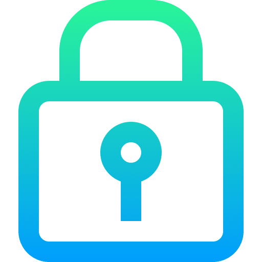 Padlock locked security secure icon