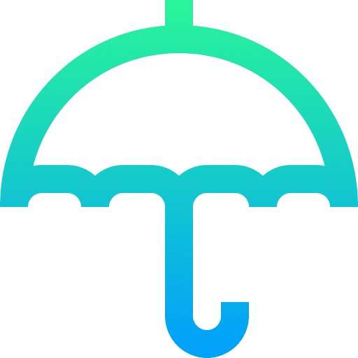 Umbrella umbrella protection weather icon Umbrella umbrella protection weather icon