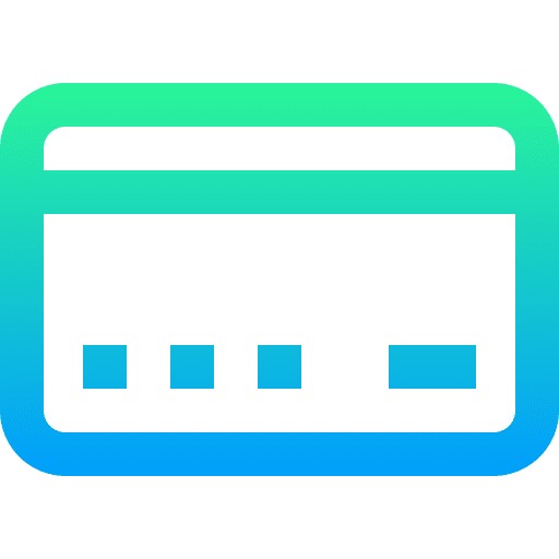 Credit card credit card business and finance card icon