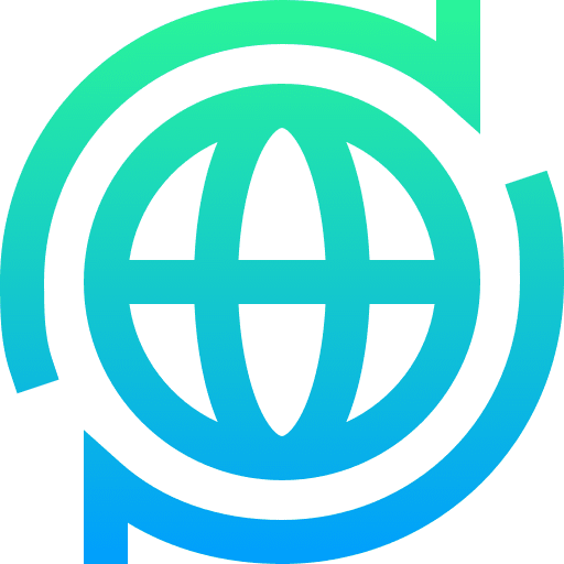 Globe international globe return on investment icon