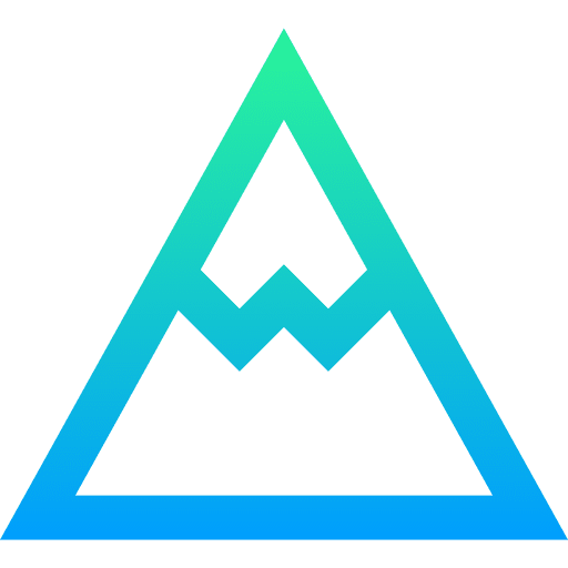 Mountain nature landscape altitude icon Mountain nature landscape altitude icon