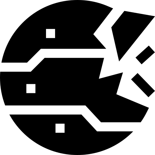 Planet universe science astronomy icon