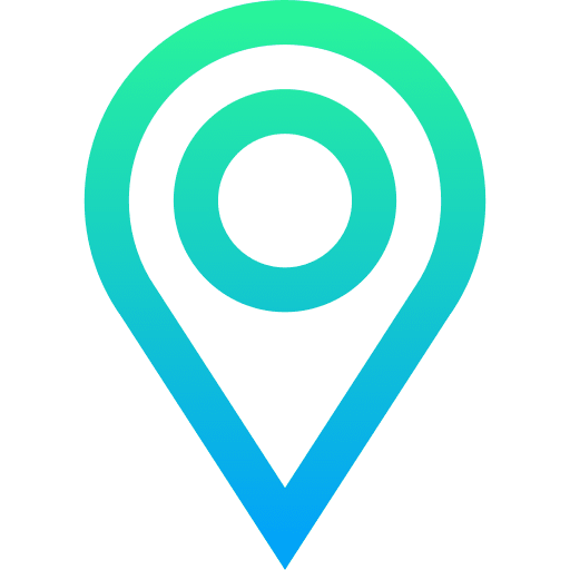 Pin maps and location map pointer pin icon