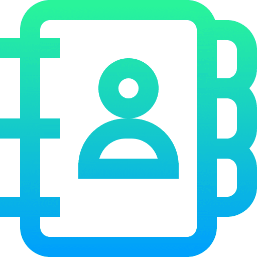 Contact book contact book address book communications icon Contact book contact book address book communications icon