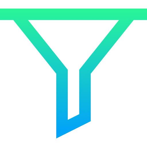 Funnel filtering tool ui icon Funnel filtering tool ui icon
