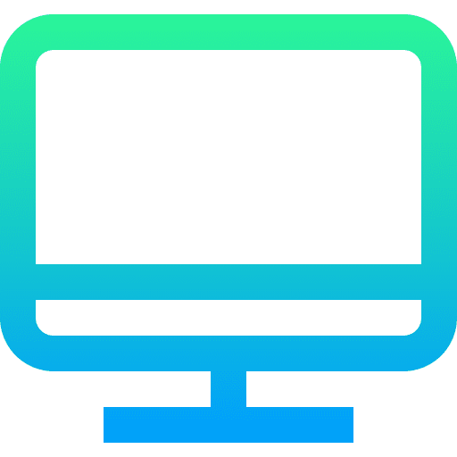 Monitor tv screen technology icon Monitor tv screen technology icon