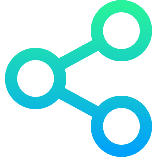 Share social network connector interface icon Share social network connector interface icon