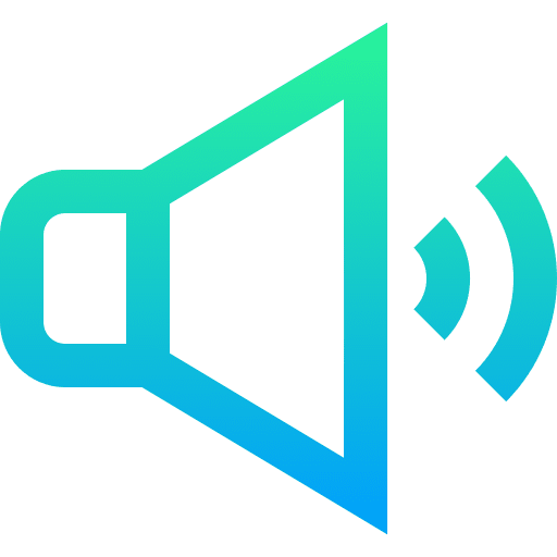 Speaker interface sound volume icon Speaker interface sound volume icon
