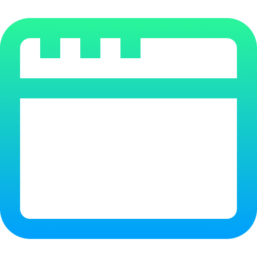 Browser web page web design content icon Browser web page web design content icon