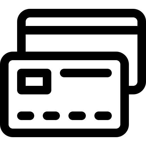 Credit card atm card commerce and shopping business and finance icon