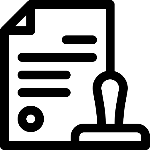 Validation validation bill receipt icon