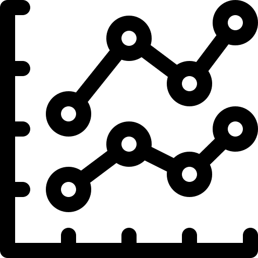 Graph business pack graphs performance icon