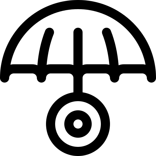 Umbrella protection umbrella business and finance icon