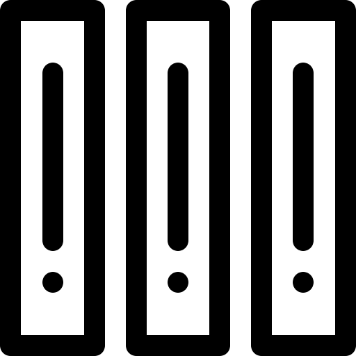 Binder binder documents office material icon