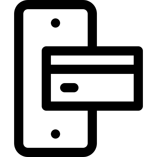 Payment smartphone mobile payment business and finance icon