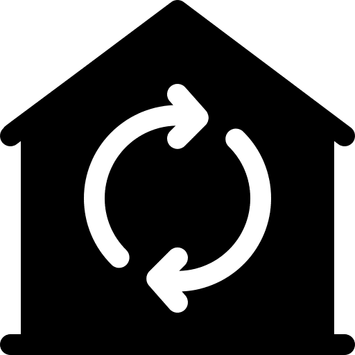 Circulating air technology furniture air conditioner icon