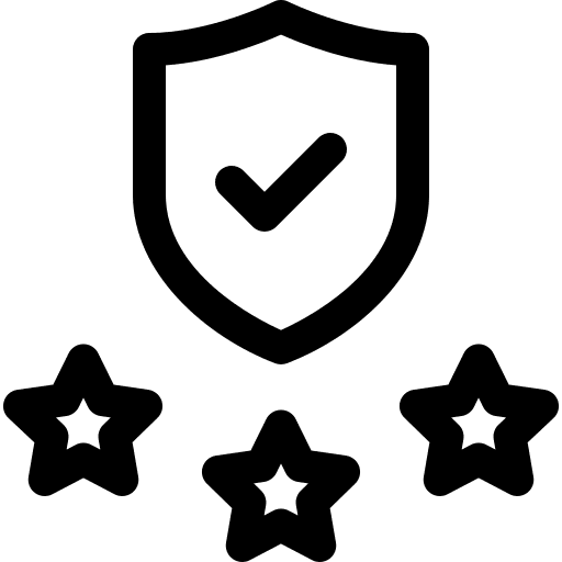 Protection business and finance check protection icon