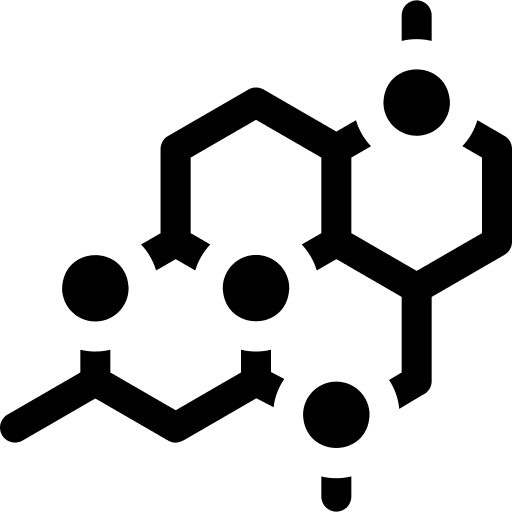 Progesterone menstruation hormones healthcare and medical icon