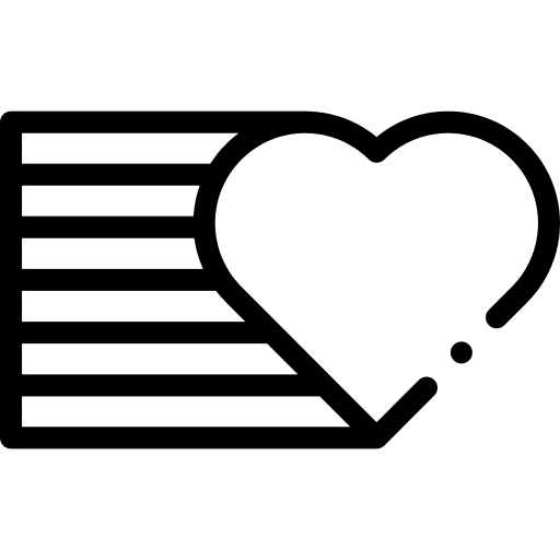 Love love and romance heart love icon