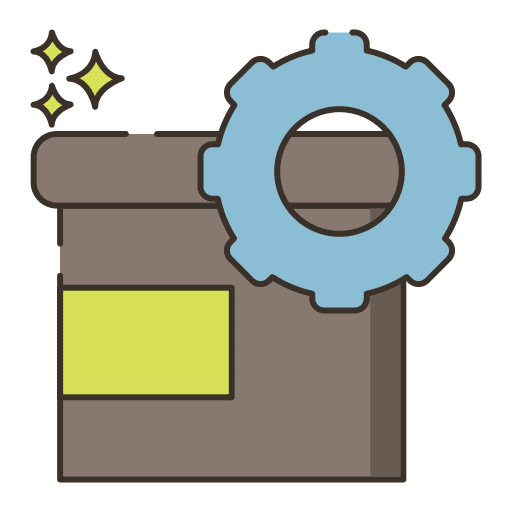 Materials construction and tools office material materials icon