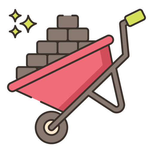 Materials materials construction and tools utensil icon