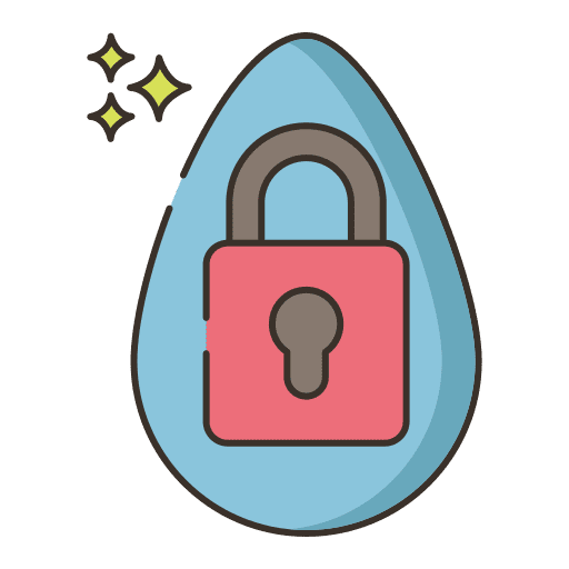 Moisture insurance protection disaster icon