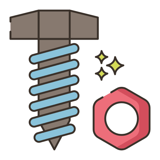 Screws screws improvement bolt icon