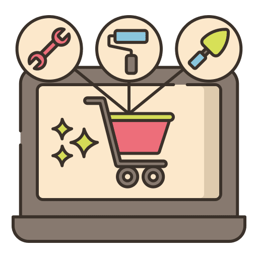 Shop shopping store shopping center shop icon