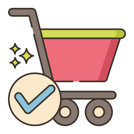 Check out check out shopping payment icon