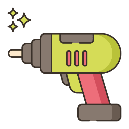 Drill drilling machine work tools tool icon