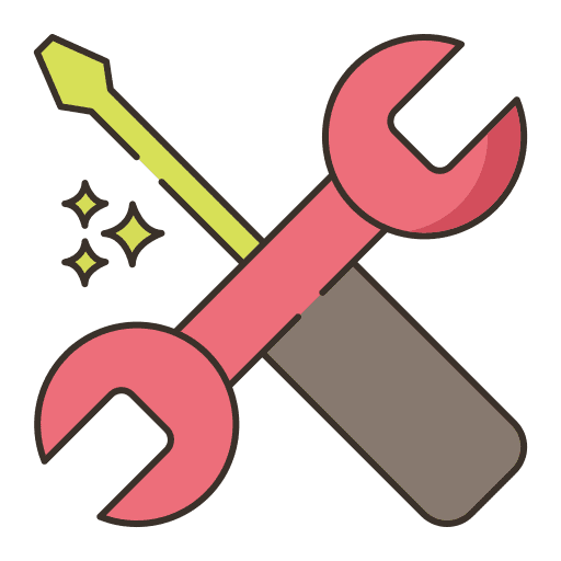Hand tools industry construction and tools work icon
