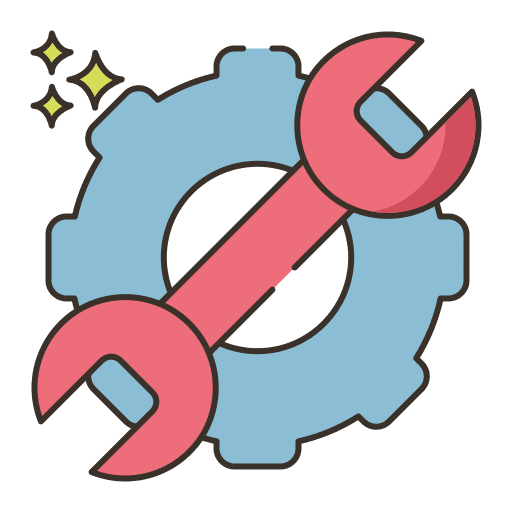 Machinery equipment industry machinery icon