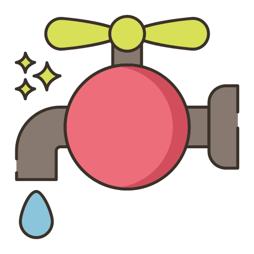 Plumbing plumbering laundry drop icon